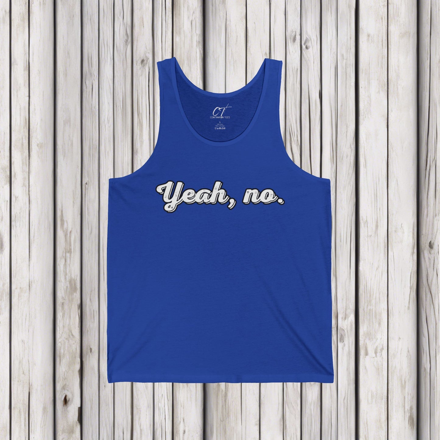 Yeah no, Mens Tank Top, Sarcastic Shirt, Smartass Shirt, Adult Humor Shirt, Funny shirt, Funny Gift, Humorous Shirt, Nope