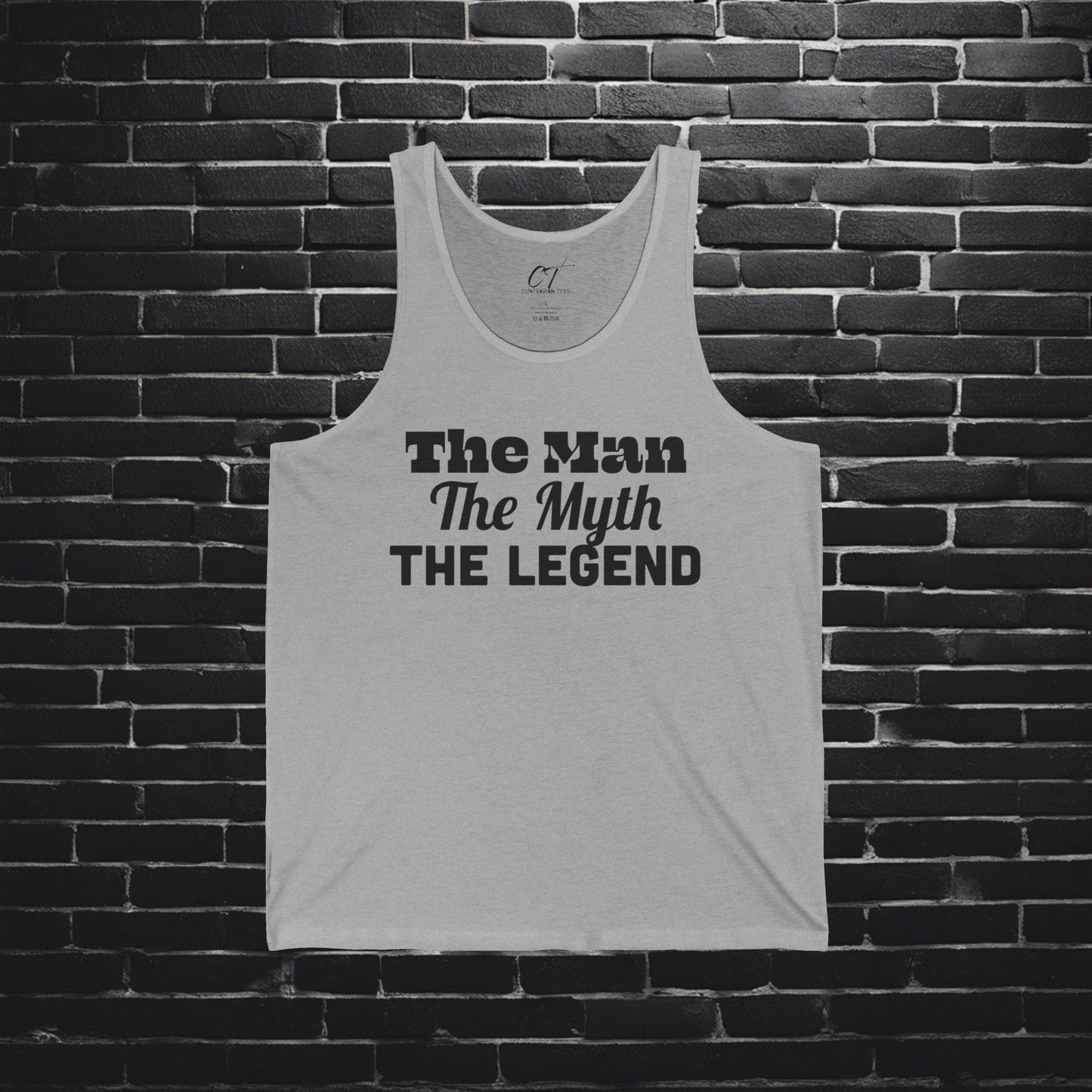 The Man The Myth The Legend, Fathers Day gift, Gift for Dad, Gift for Husband, Mens Tank Top, Funny shirt, Funny Gift, Humorous Shirt