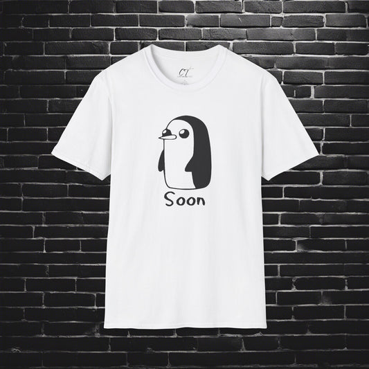 Adventure Time, Gunter, Soon, This is a threat, Movie T-shirt, Movie quotes, nerd shirt, funny shirt, cute shirt
