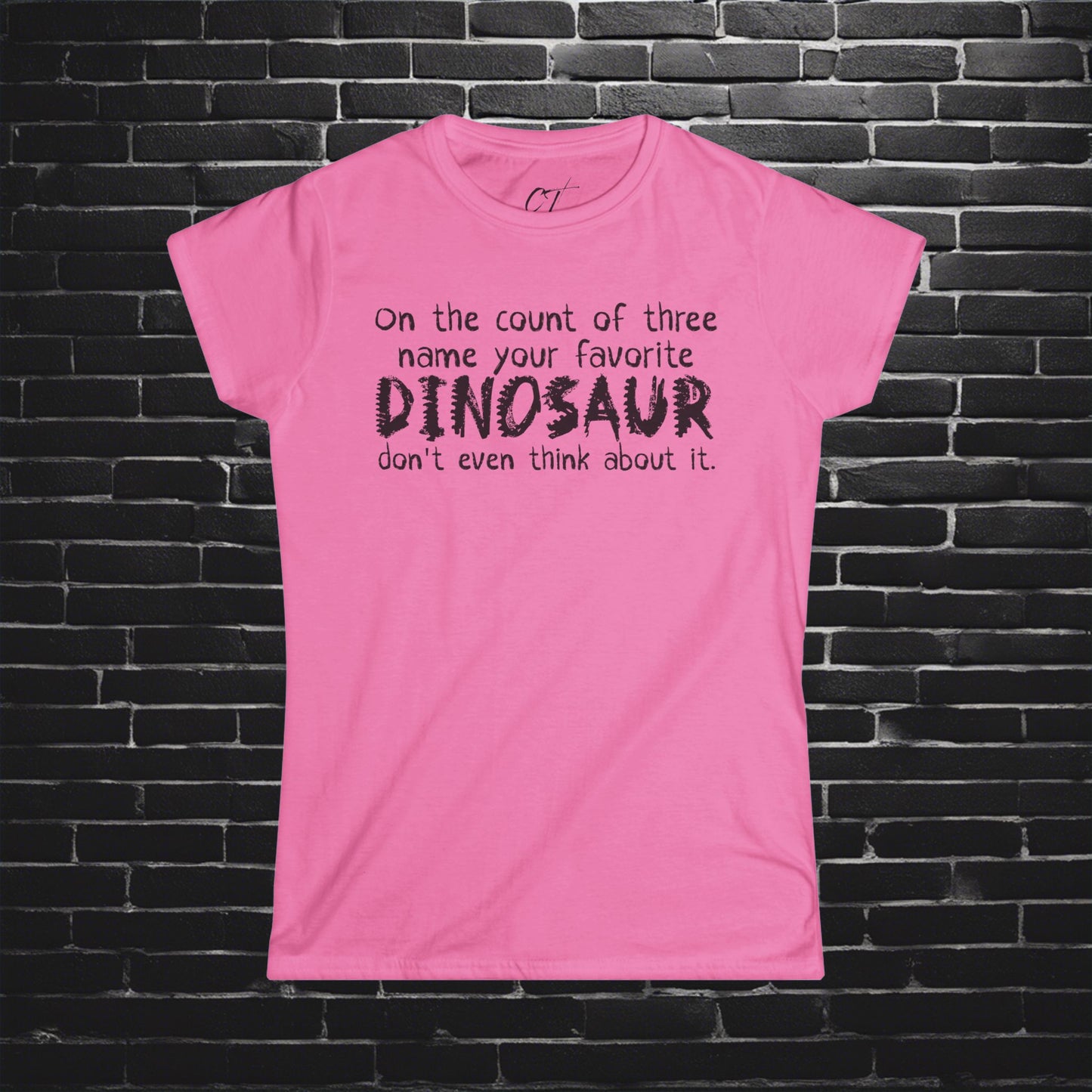 Name your favorite Dinosaur, Step Brothers, Movie Quote, Will Ferrell, Funny Dinosaur T-Shirt, Jurassic Fans, Dino Lovers, Casual Wear