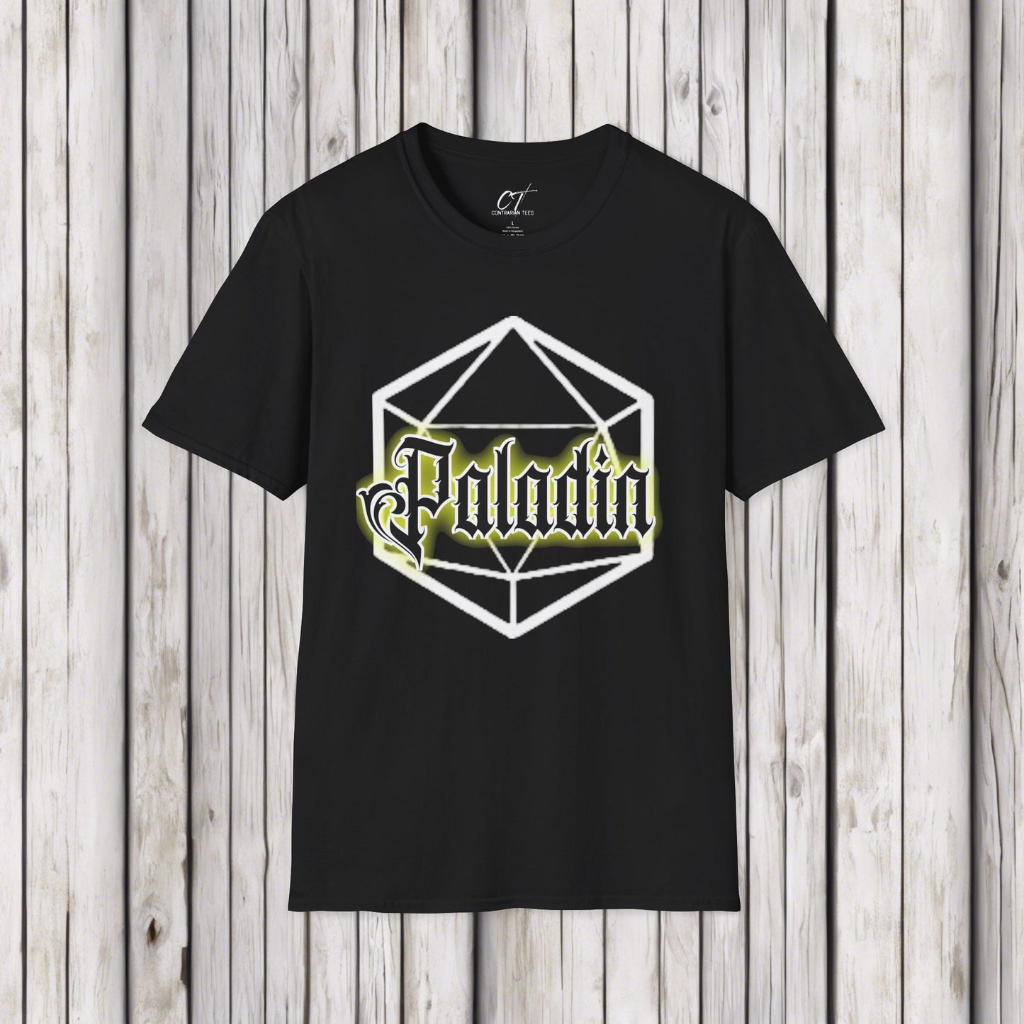 D&D Class Shirt, Paladin, Dungeons and Dragons T-Shirt, RPG Gamer Gift, Geeky DnD Shirt, Gifts for Geeks, Gamer Tee, Tabletop Gaming Apparel