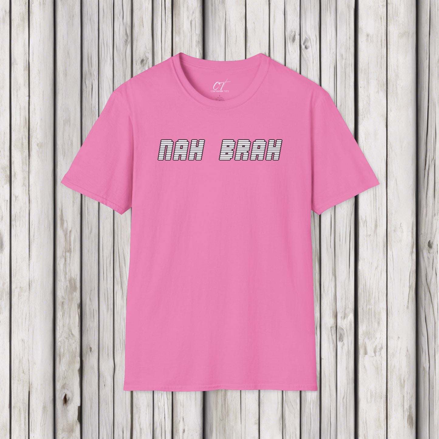 Nah Bruh, Mens T-shirt, Sarcastic Shirt, Smartass Shirt, Adult Humor Shirt, Funny shirt, Funny Gift, Humorous Shirt, Nope