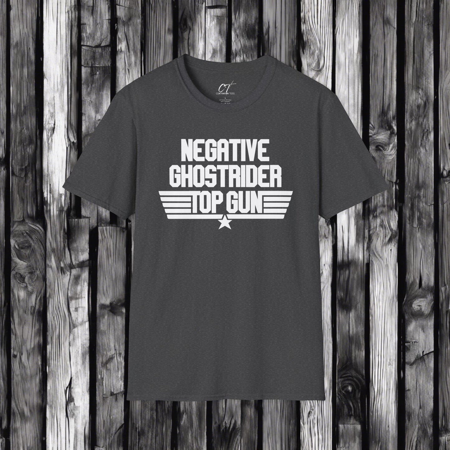 Negative Ghostrider, Top Gun Shirt, Mens T-shirt, Sarcastic Shirt, Smartass Shirt, Adult Humor Shirt, Funny shirt, Funny Gift, Movie quote