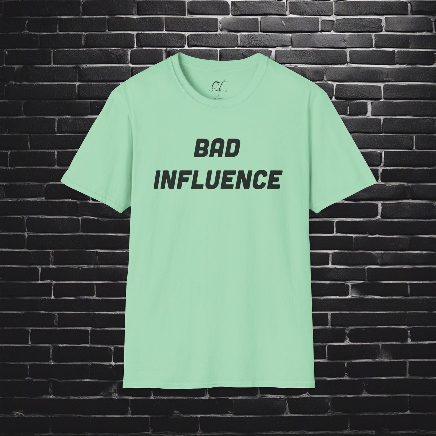Bad Influence, Mischievous, Sarcastic Shirt, Smartass Shirt, Adult Humor Shirt, Funny shirt, Funny Gift, Humorous Shirt