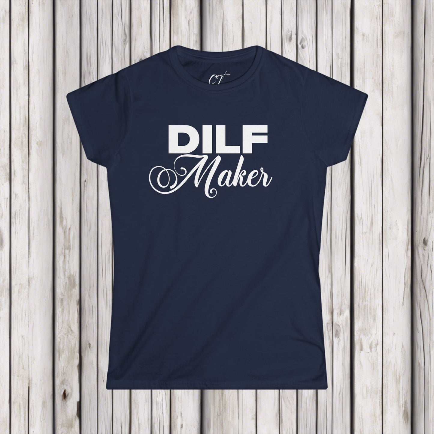 DILF Maker, Women's Tee, Mischievous Apparel, Sarcastic Shirt, Smartass Shirt, Adult Humor Shirt, Funny shirt, Funny Gift, Humorous Shirt