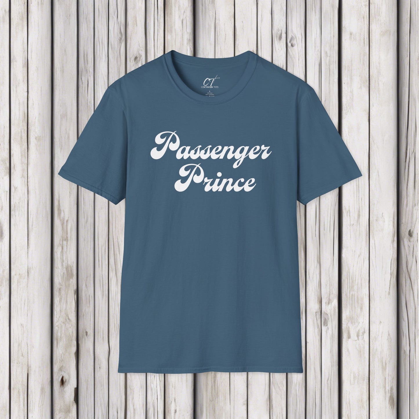 Passenger Prince, Mens T-Shirt, Mischievous apparel, Soft Tee, Unisex Top, Graphic Shirt, Casual Wear