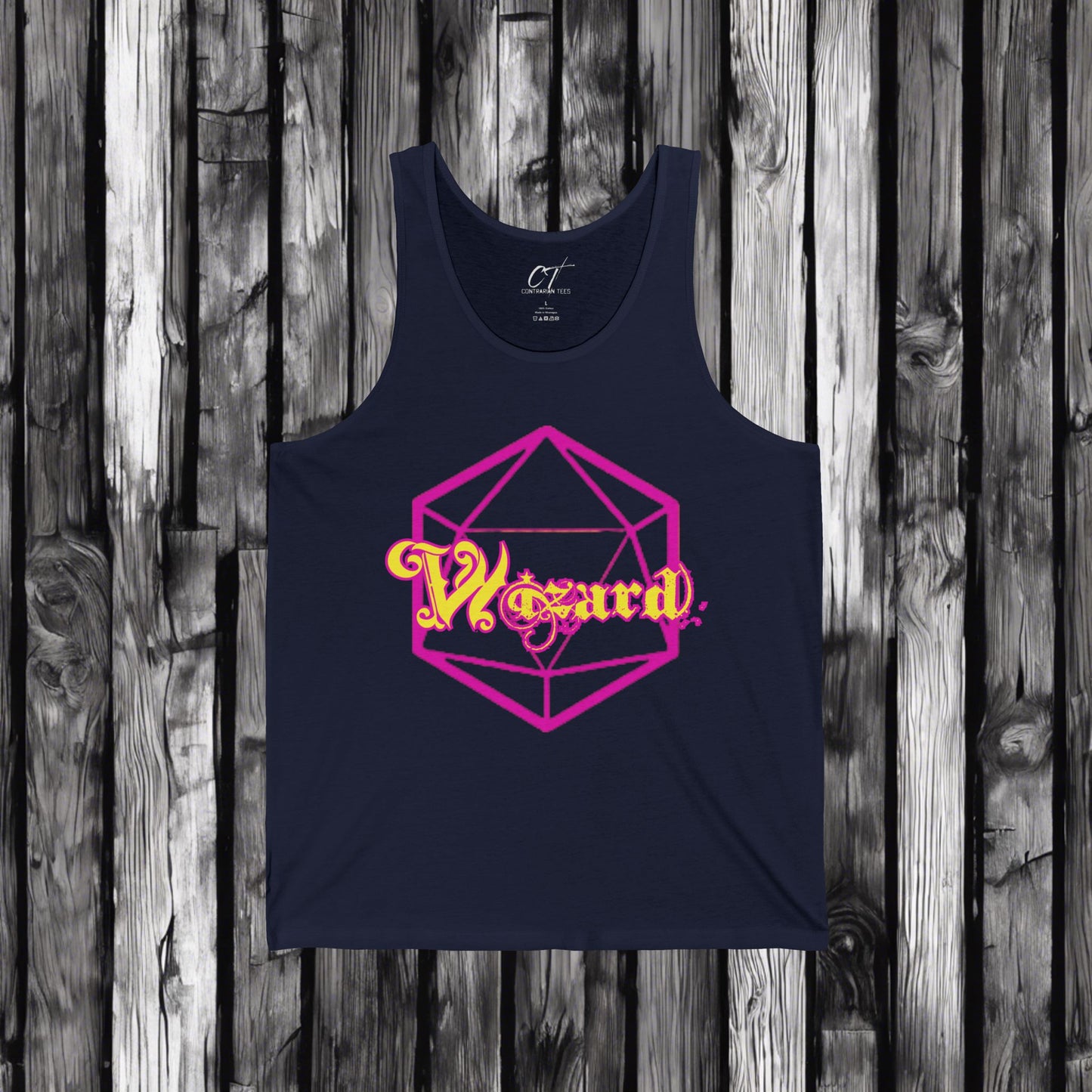 D&D Class Tank, Wizard, Gifts for Gamer, Dungeons and Dragons Shirt, Geeky Shirt, Gifts for Geeks, DnD Shirt, RPG Gamer Shirt