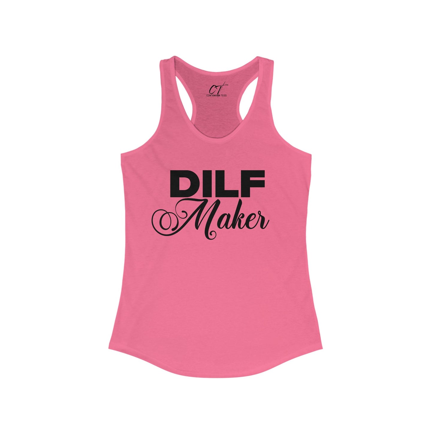 DILF Maker, Women's Tank, Mischievous Apparel, Sarcastic Shirt, Smartass Shirt, Adult Humor Shirt, Funny shirt, Funny Gift, Humorous Shirt