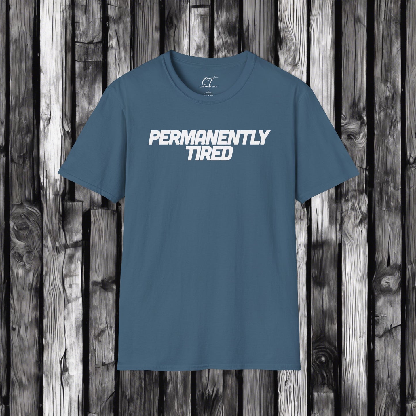 Permanently Tired, Mischievous, Sarcastic Shirt, Smartass Shirt, Adult Humor Shirt, Funny shirt, Funny Gift, Humorous Shirt