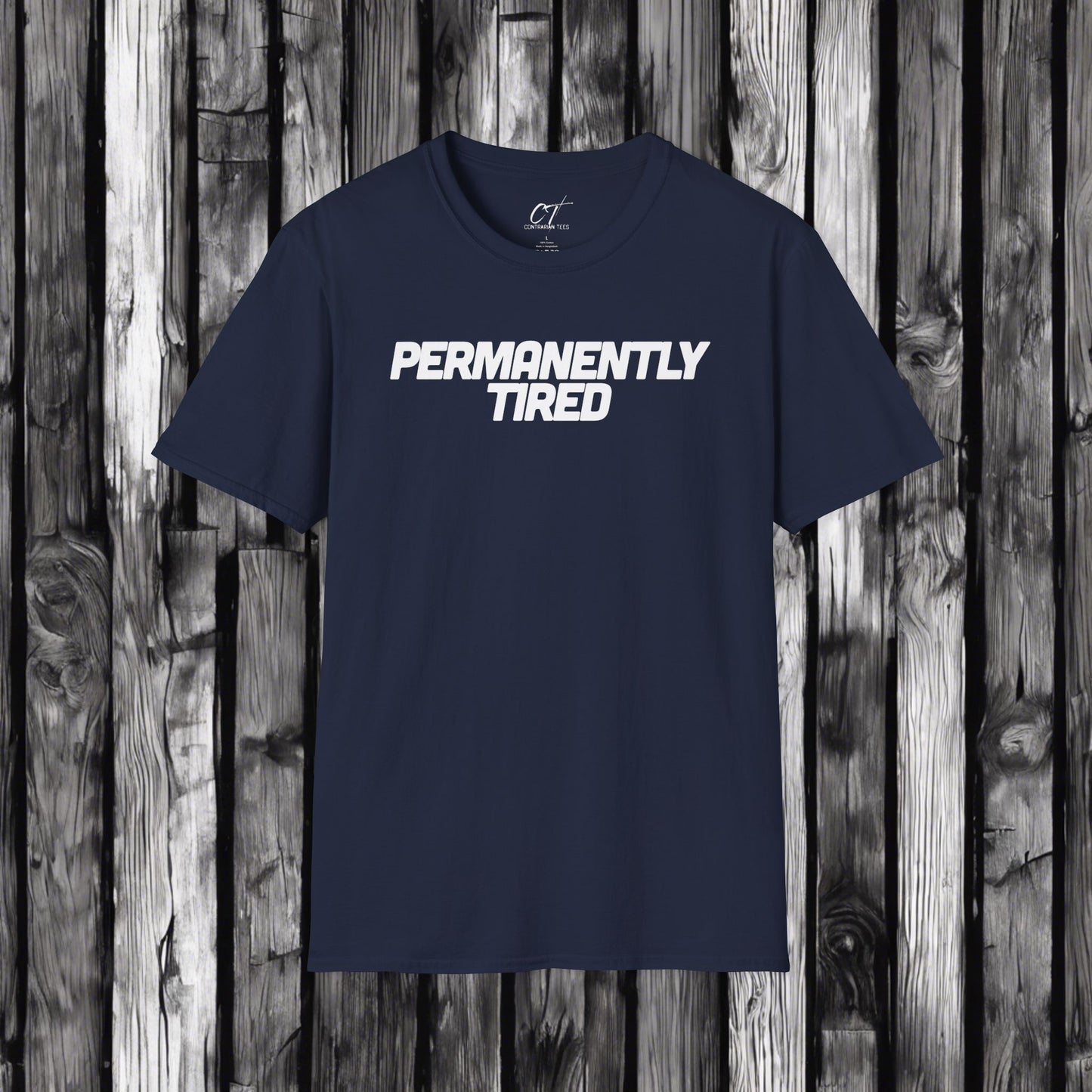Permanently Tired, Mischievous, Sarcastic Shirt, Smartass Shirt, Adult Humor Shirt, Funny shirt, Funny Gift, Humorous Shirt