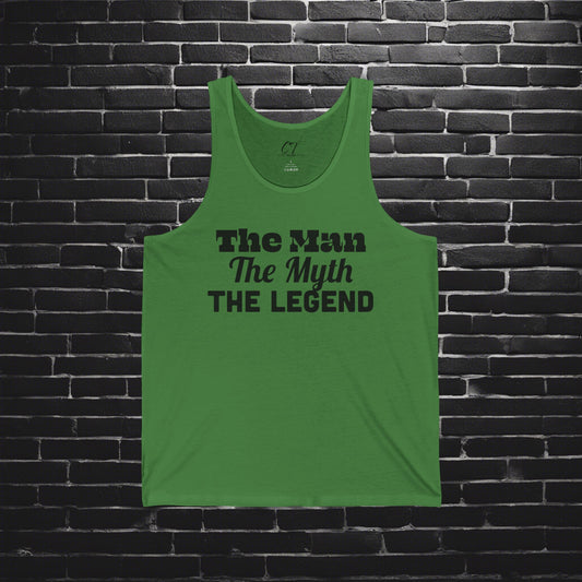 The Man The Myth The Legend, Fathers Day gift, Gift for Dad, Gift for Husband, Mens Tank Top, Funny shirt, Funny Gift, Humorous Shirt