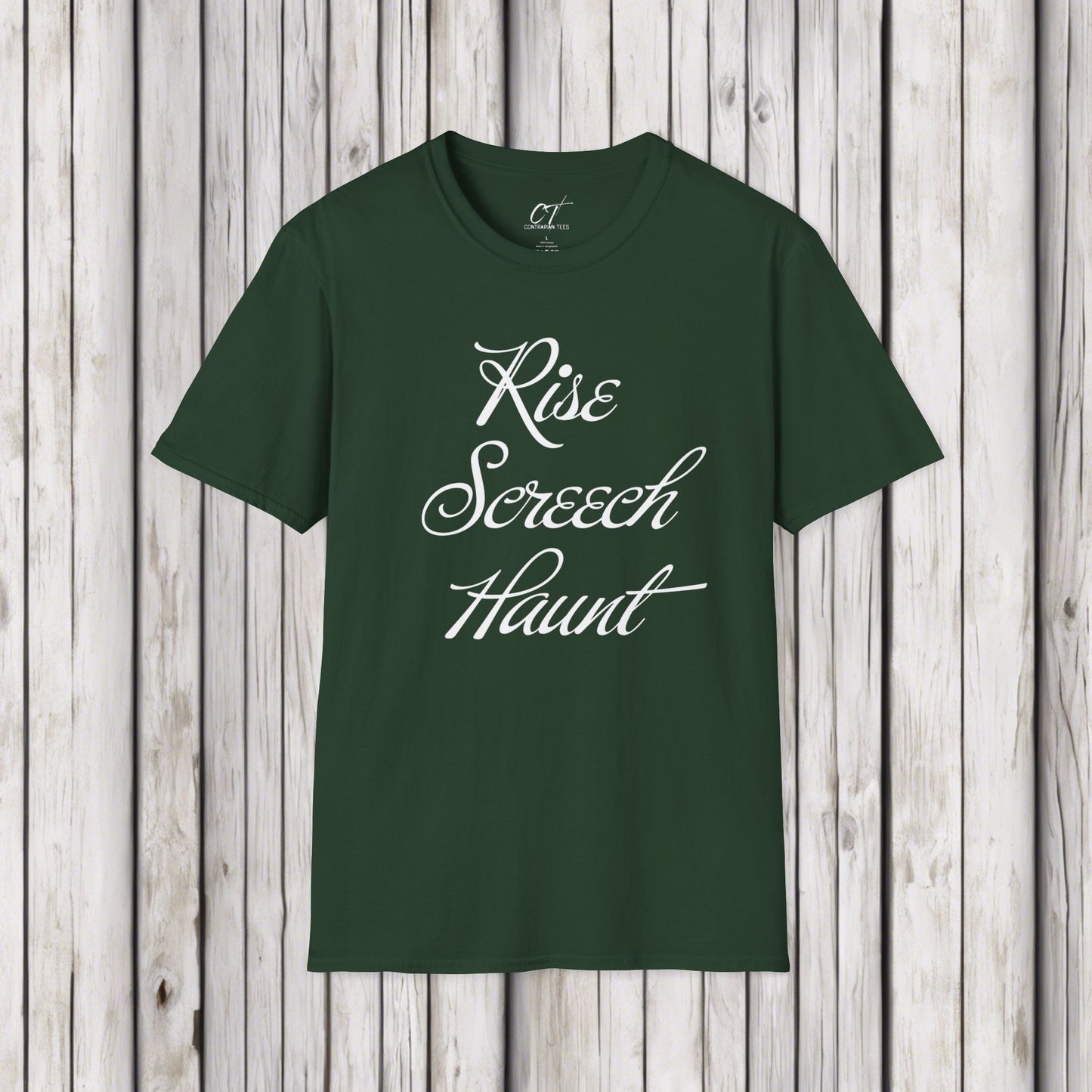 Rise Screech Haunt, Live Laugh Love, Spooky Season, Halloween Party Shirt, Halloween Shirt, Spooky Shirt, Fall Shirt, Sarcastic Shirt