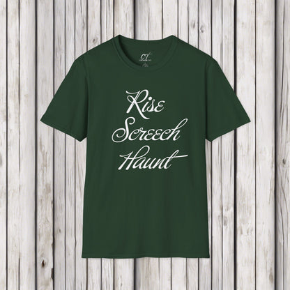 Rise Screech Haunt, Live Laugh Love, Spooky Season, Halloween Party Shirt, Halloween Shirt, Spooky Shirt, Fall Shirt, Sarcastic Shirt