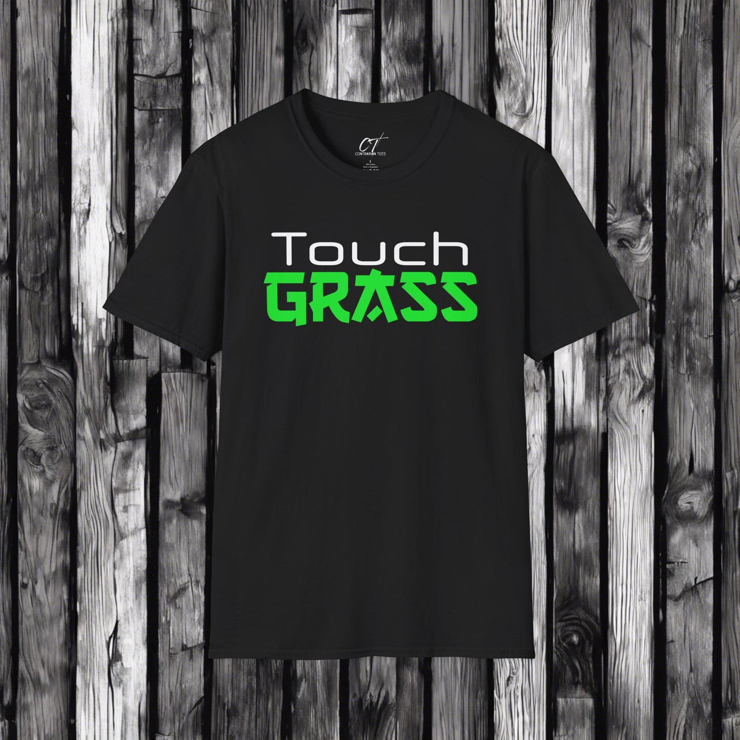 Touch Grass, Sarcastic Shirt, Smartass Shirt, Adult Humor Shirt, Funny shirt, Funny Gift, Humorous Shirt, Mens T-Shirt, Womens T-shirt