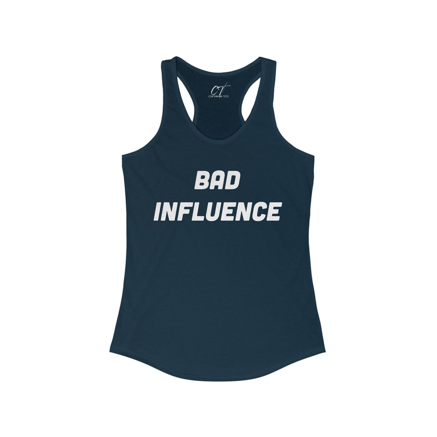 Bad Influence, Women's Tank, Mischievous, Sarcastic Shirt, Smartass Shirt, Adult Humor Shirt, Funny shirt, Funny Gift, Humorous Shirt