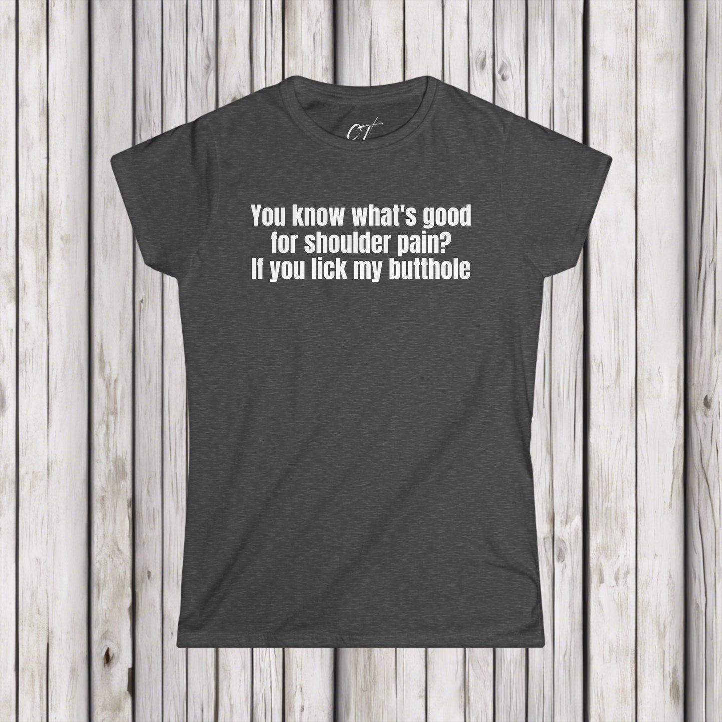 Step Brothers, You know what's good for shoulder pain?,  Movie Quotes, Will Ferrell, Laughs for Gatherings, Perfect for Casual Wear, Gift for Her, Adult Humor, Comedic Gift