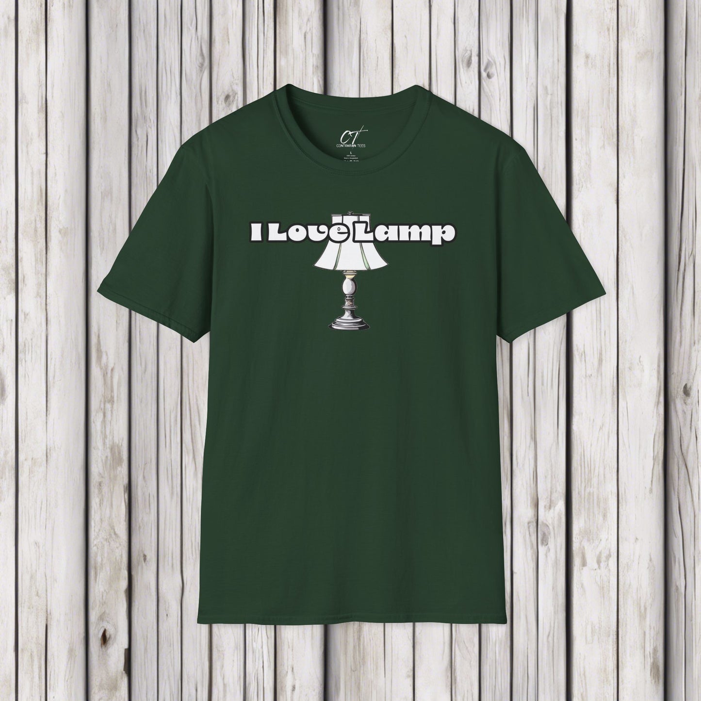 Anchor Man Shirt, I Love Lamp T-Shirt, Will Ferrell Fan, Funny Tee, Gift for Friends, Casual Wear, Humorous Gift, Movie Fan Shirt