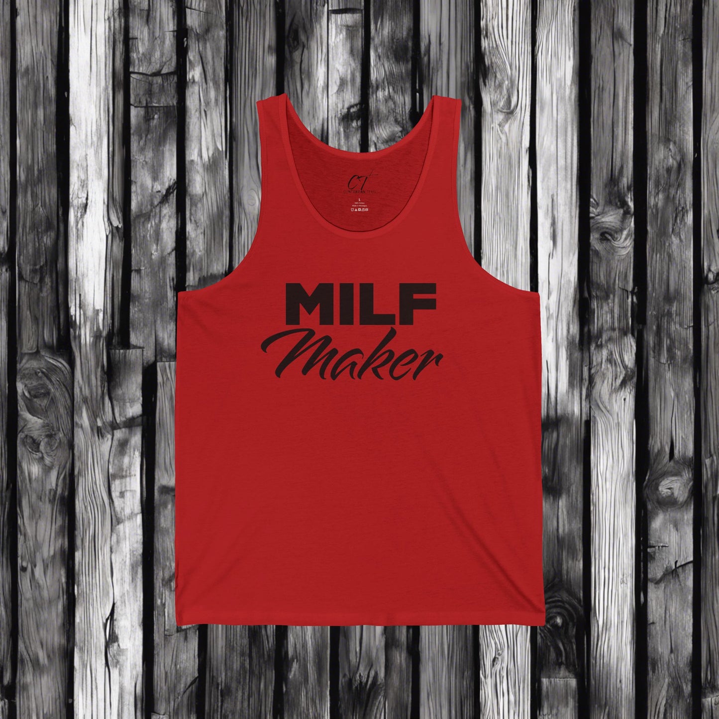 MILF Maker, Men's Tank, Mischievous Apparel, Sarcastic Shirt, Smartass Shirt, Adult Humor Shirt, Funny shirt, Funny Gift, Humorous Shirt