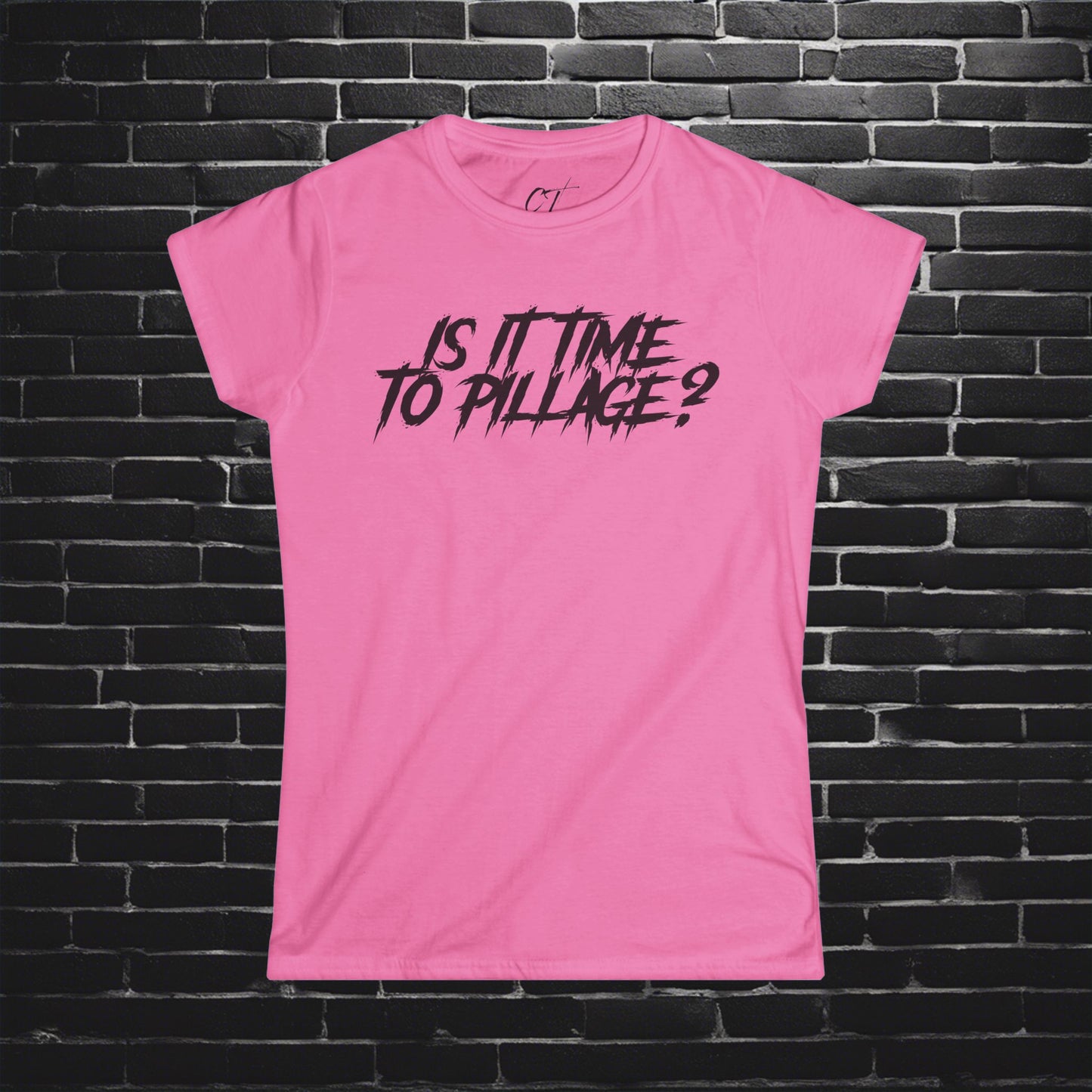 Is it time to pillage?, Mischievous Apparel, Womens Tee, Sarcastic Shirt, Smartass Shirt, Funny shirt, Funny Gift, Humorous Shirt