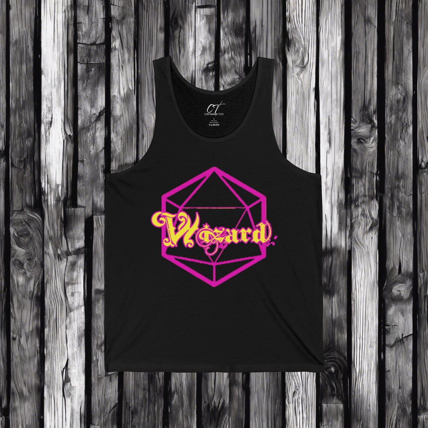 D&D Class Tank, Wizard, Gifts for Gamer, Dungeons and Dragons Shirt, Geeky Shirt, Gifts for Geeks, DnD Shirt, RPG Gamer Shirt