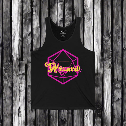 D&D Class Tank, Wizard, Gifts for Gamer, Dungeons and Dragons Shirt, Geeky Shirt, Gifts for Geeks, DnD Shirt, RPG Gamer Shirt