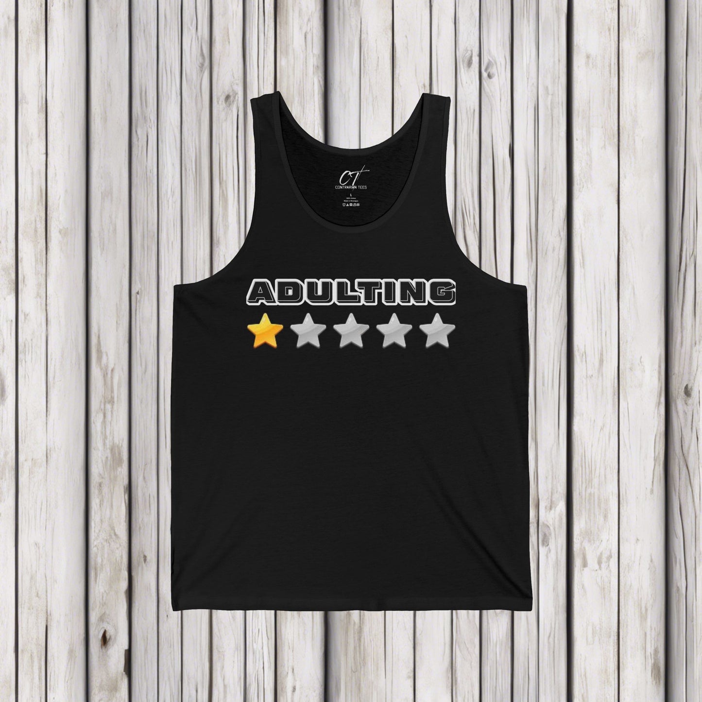 Adulting One Star Rating, Mischievous, Sarcastic Shirt, Smartass Shirt, Adult Humor Shirt, Funny shirt, Funny Gift, Humorous Shirt