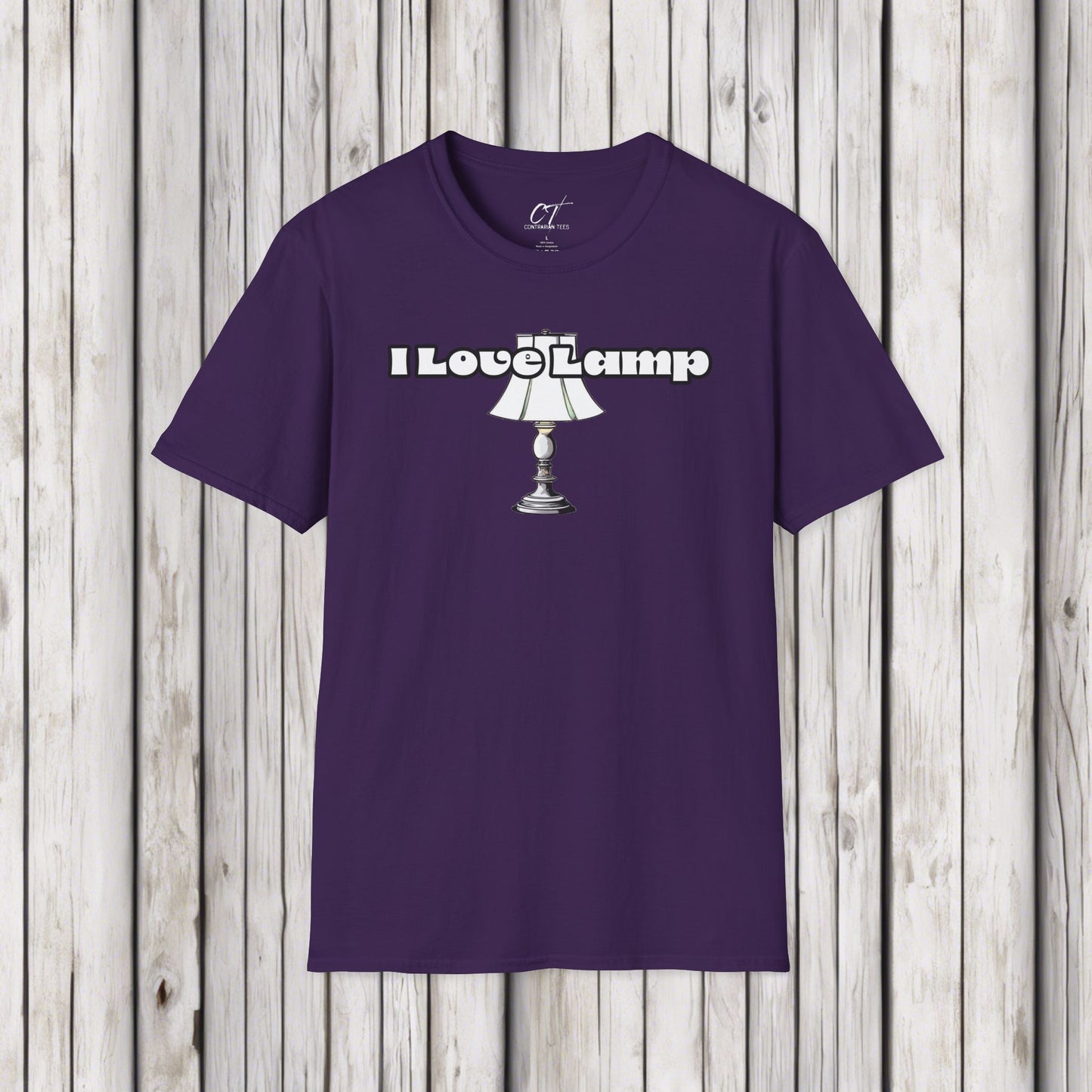 Anchor Man Shirt, I Love Lamp T-Shirt, Will Ferrell Fan, Funny Tee, Gift for Friends, Casual Wear, Humorous Gift, Movie Fan Shirt
