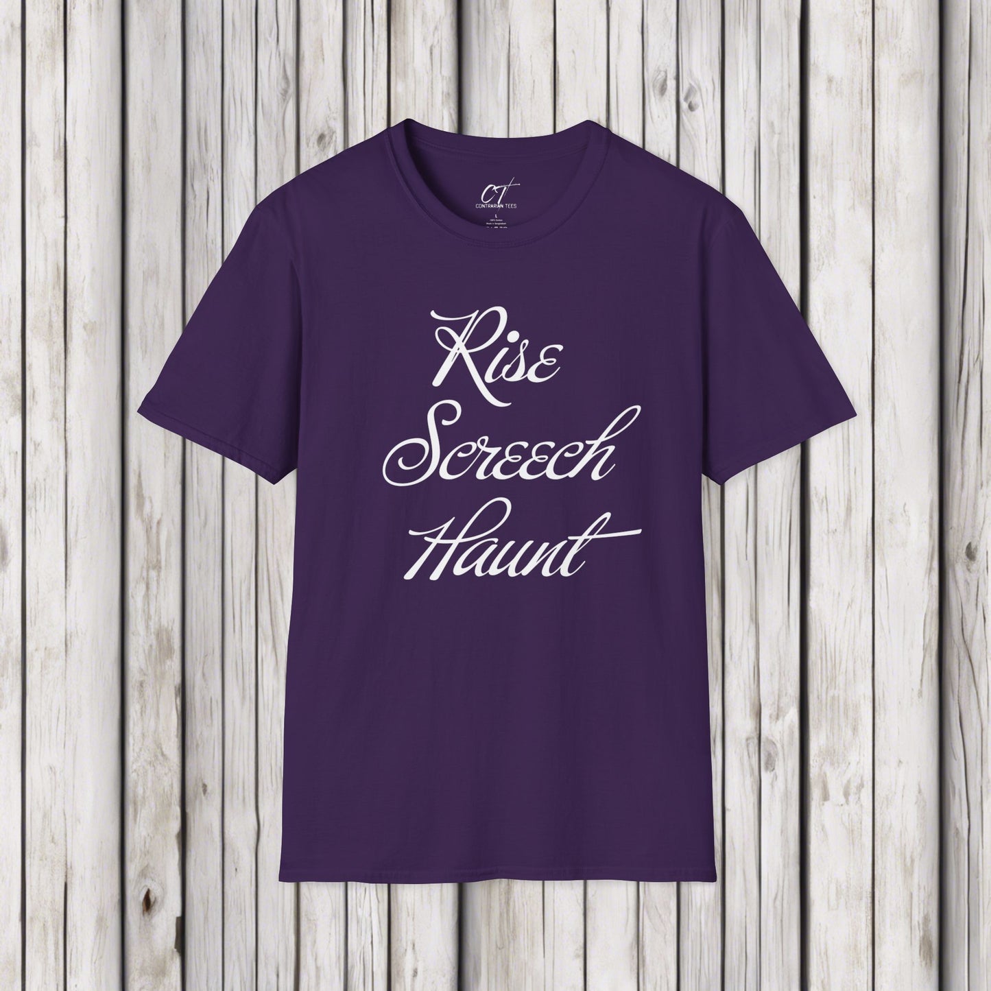 Rise Screech Haunt, Live Laugh Love, Spooky Season, Halloween Party Shirt, Halloween Shirt, Spooky Shirt, Fall Shirt, Sarcastic Shirt