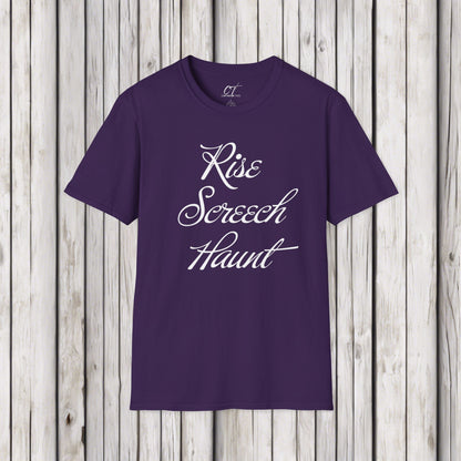 Rise Screech Haunt, Live Laugh Love, Spooky Season, Halloween Party Shirt, Halloween Shirt, Spooky Shirt, Fall Shirt, Sarcastic Shirt