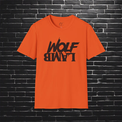 Wolf Lamb, Contrarian Tees, Mischievous, Sarcastic Shirt, Smartass Shirt, Adult Humor Shirt, Funny shirt, Funny Gift, Humorous Shirt