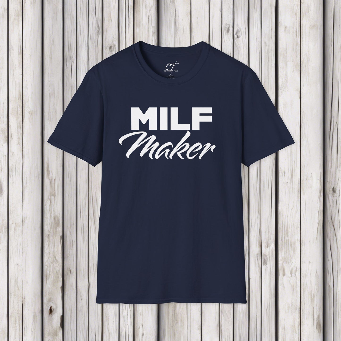 MILF Maker, Men's Tee, Mischievous Apparel, Sarcastic Shirt, Smartass Shirt, Adult Humor Shirt, Funny shirt, Funny Gift, Humorous Shirt