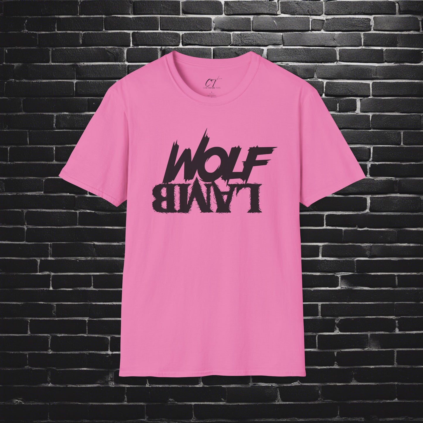 Wolf Lamb, Contrarian Tees, Mischievous, Sarcastic Shirt, Smartass Shirt, Adult Humor Shirt, Funny shirt, Funny Gift, Humorous Shirt