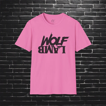 Wolf Lamb, Contrarian Tees, Mischievous, Sarcastic Shirt, Smartass Shirt, Adult Humor Shirt, Funny shirt, Funny Gift, Humorous Shirt