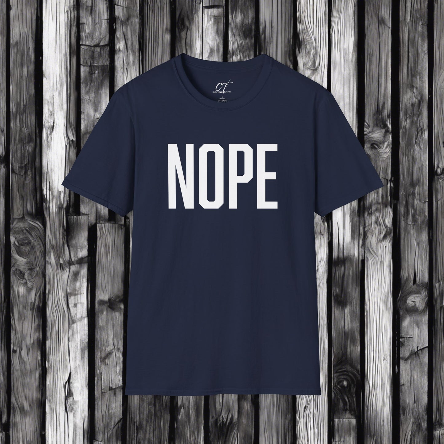 Nope, Sarcastic Shirt, Smartass Shirt, Adult Humor Shirt, Funny shirt, Funny Gift, Humorous Shirt