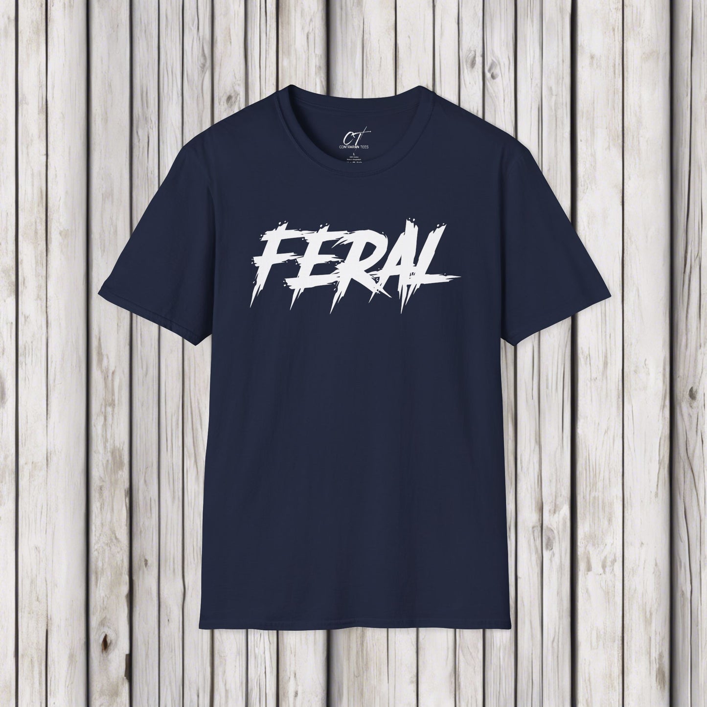 Feral, T-Shirt, Mischievous Apparel, Wild Shirt, Spooky Shirts, Inspirational Shirts, Sarcastic Shirt, Funny shirt, Funny Gift, Humorous Shirt