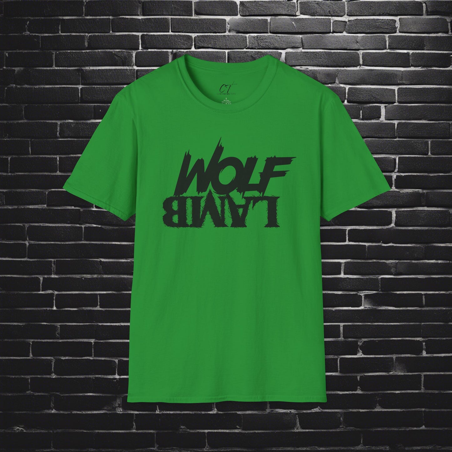 Wolf Lamb, Contrarian Tees, Mischievous, Sarcastic Shirt, Smartass Shirt, Adult Humor Shirt, Funny shirt, Funny Gift, Humorous Shirt