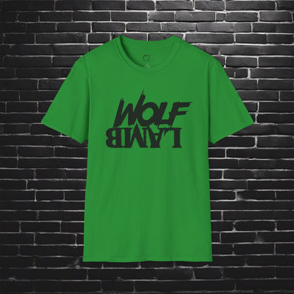 Wolf Lamb, Contrarian Tees, Mischievous, Sarcastic Shirt, Smartass Shirt, Adult Humor Shirt, Funny shirt, Funny Gift, Humorous Shirt