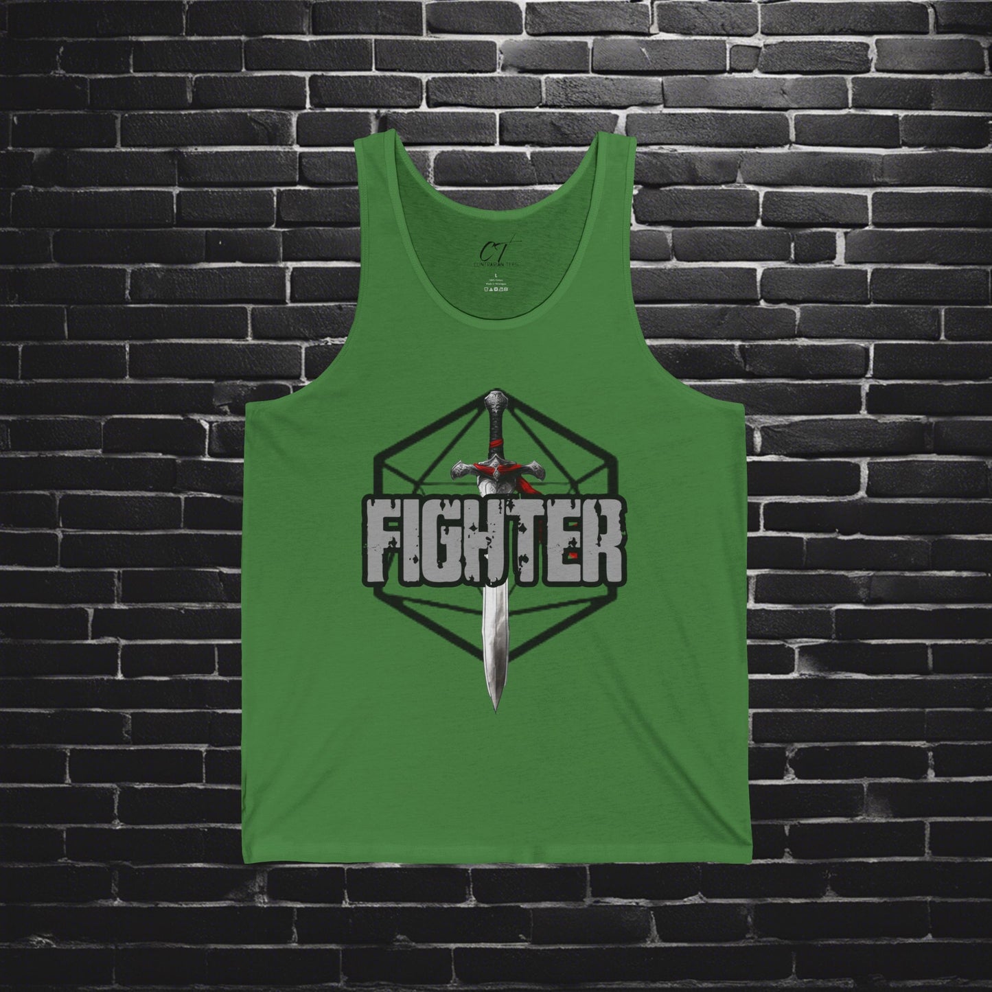 D&D Class Tank, Fighter, Gifts for Gamer, Dungeons and Dragons Shirt, Geeky Shirt, Gifts for Geeks, DnD Shirt, RPG Gamer Shirt