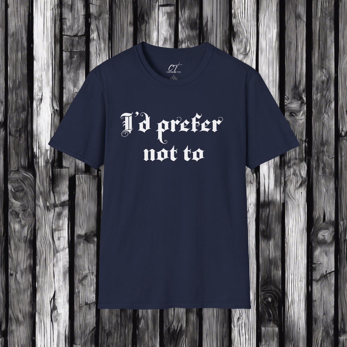 I'd prefer not to, Sarcastic Shirt, Smartass Shirt, Adult Humor Shirt, Funny shirt, Funny Gift, Humorous Shirt, Nope