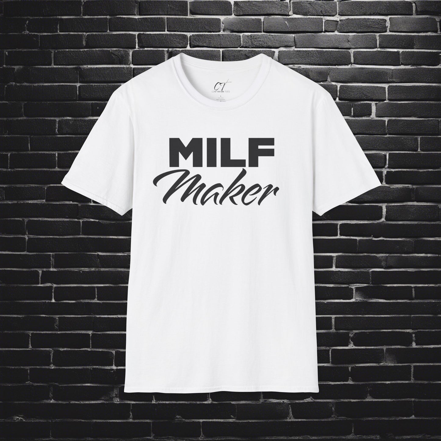 MILF Maker, Men's Tee, Mischievous Apparel, Sarcastic Shirt, Smartass Shirt, Adult Humor Shirt, Funny shirt, Funny Gift, Humorous Shirt