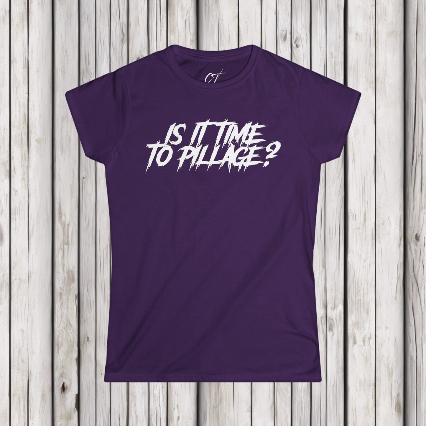 Is it time to pillage?, Mischievous Apparel, Womens Tee, Sarcastic Shirt, Smartass Shirt, Funny shirt, Funny Gift, Humorous Shirt