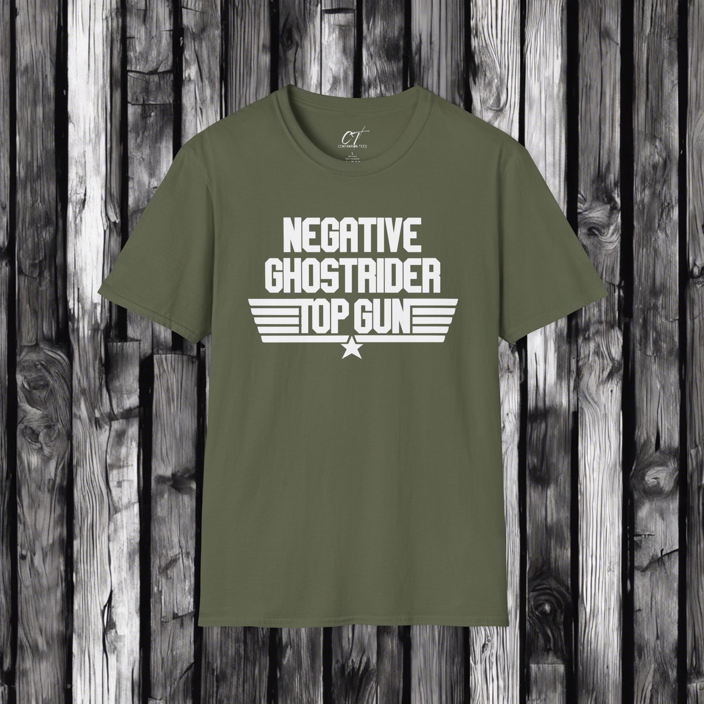 Negative Ghostrider, Top Gun Shirt, Mens T-shirt, Sarcastic Shirt, Smartass Shirt, Adult Humor Shirt, Funny shirt, Funny Gift, Movie quote