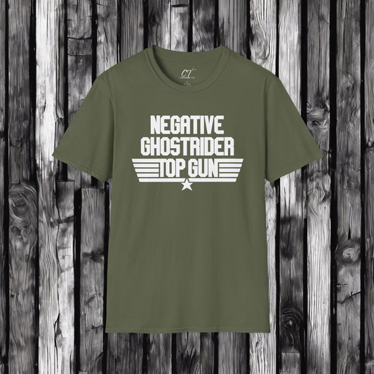 Negative Ghostrider, Top Gun Shirt, Mens T-shirt, Sarcastic Shirt, Smartass Shirt, Adult Humor Shirt, Funny shirt, Funny Gift, Movie quote