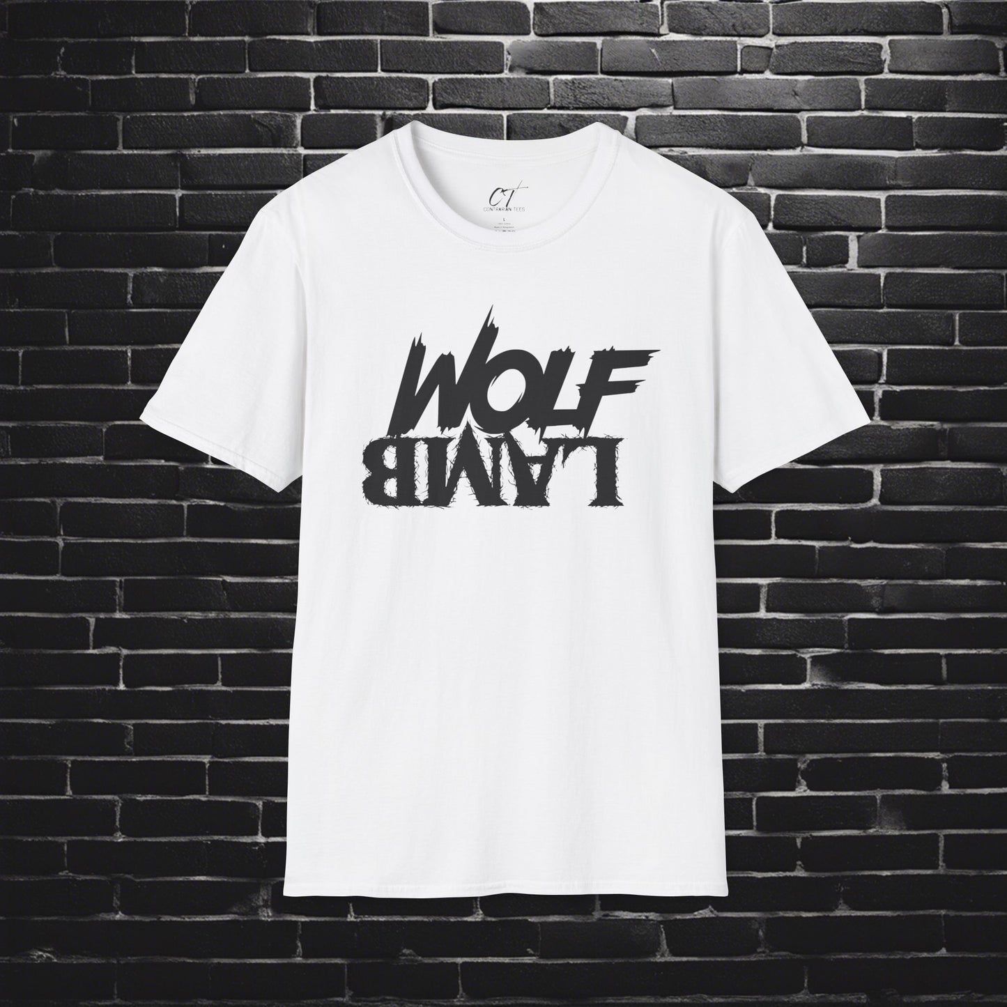 Wolf Lamb, Contrarian Tees, Mischievous, Sarcastic Shirt, Smartass Shirt, Adult Humor Shirt, Funny shirt, Funny Gift, Humorous Shirt