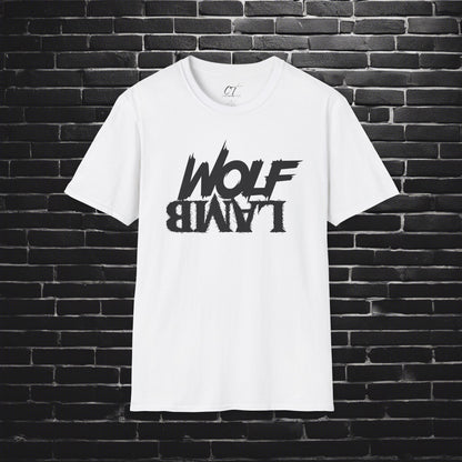 Wolf Lamb, Contrarian Tees, Mischievous, Sarcastic Shirt, Smartass Shirt, Adult Humor Shirt, Funny shirt, Funny Gift, Humorous Shirt