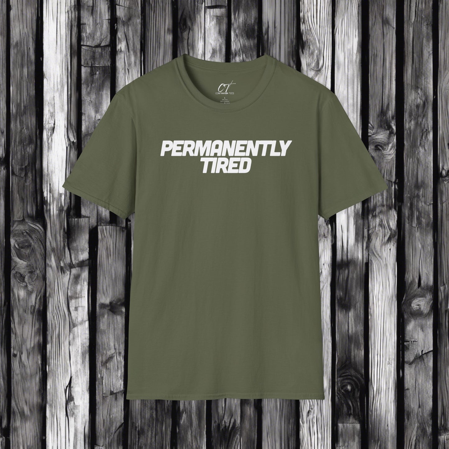 Permanently Tired, Mischievous, Sarcastic Shirt, Smartass Shirt, Adult Humor Shirt, Funny shirt, Funny Gift, Humorous Shirt