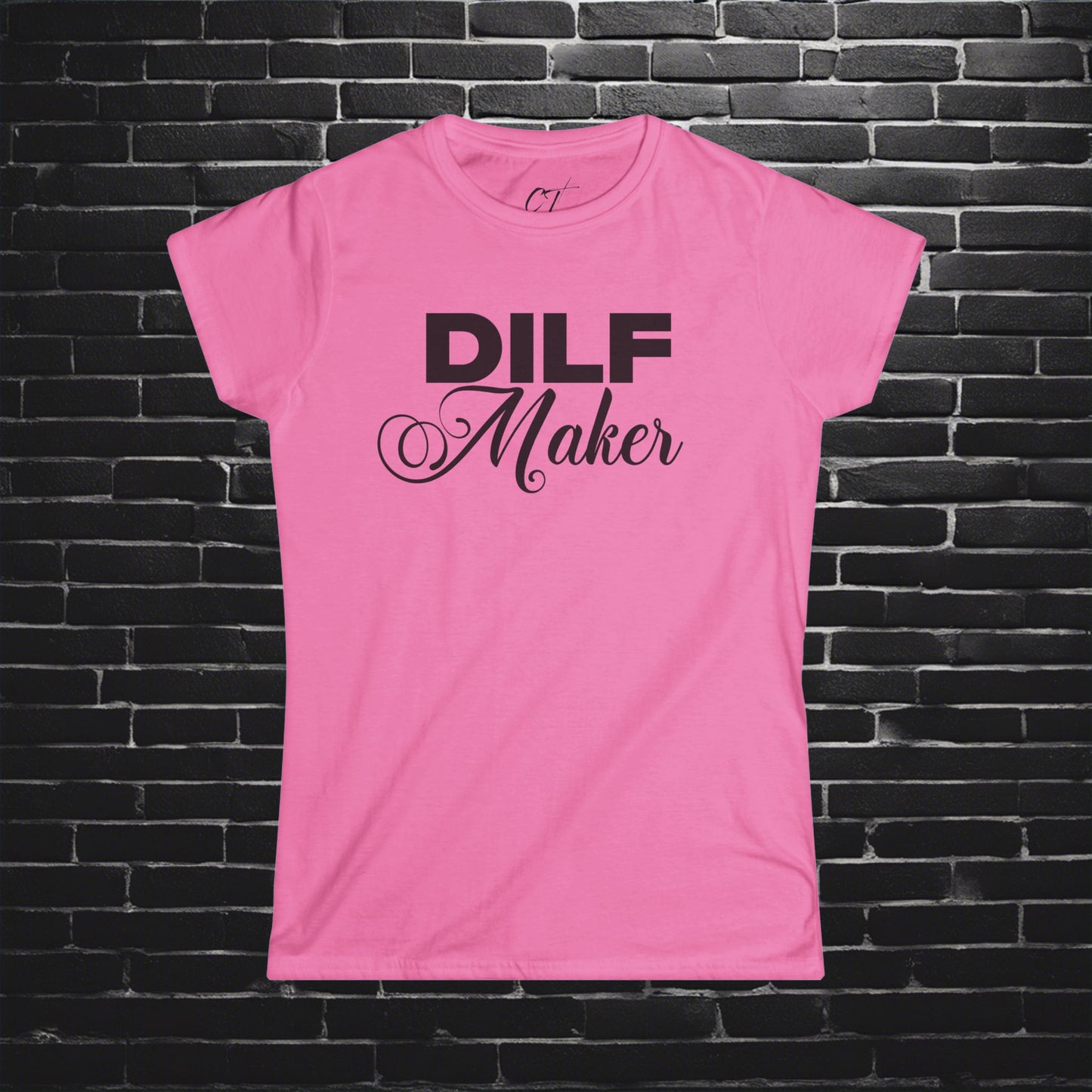 DILF Maker, Women's Tee, Mischievous Apparel, Sarcastic Shirt, Smartass Shirt, Adult Humor Shirt, Funny shirt, Funny Gift, Humorous Shirt