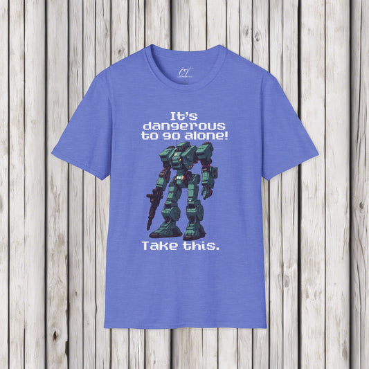 It's dangerous to go alone take this, Funny shirt, Funny Gift, Humorous Shirt, 8 bit art, old school, nerd shirt, video game shirt