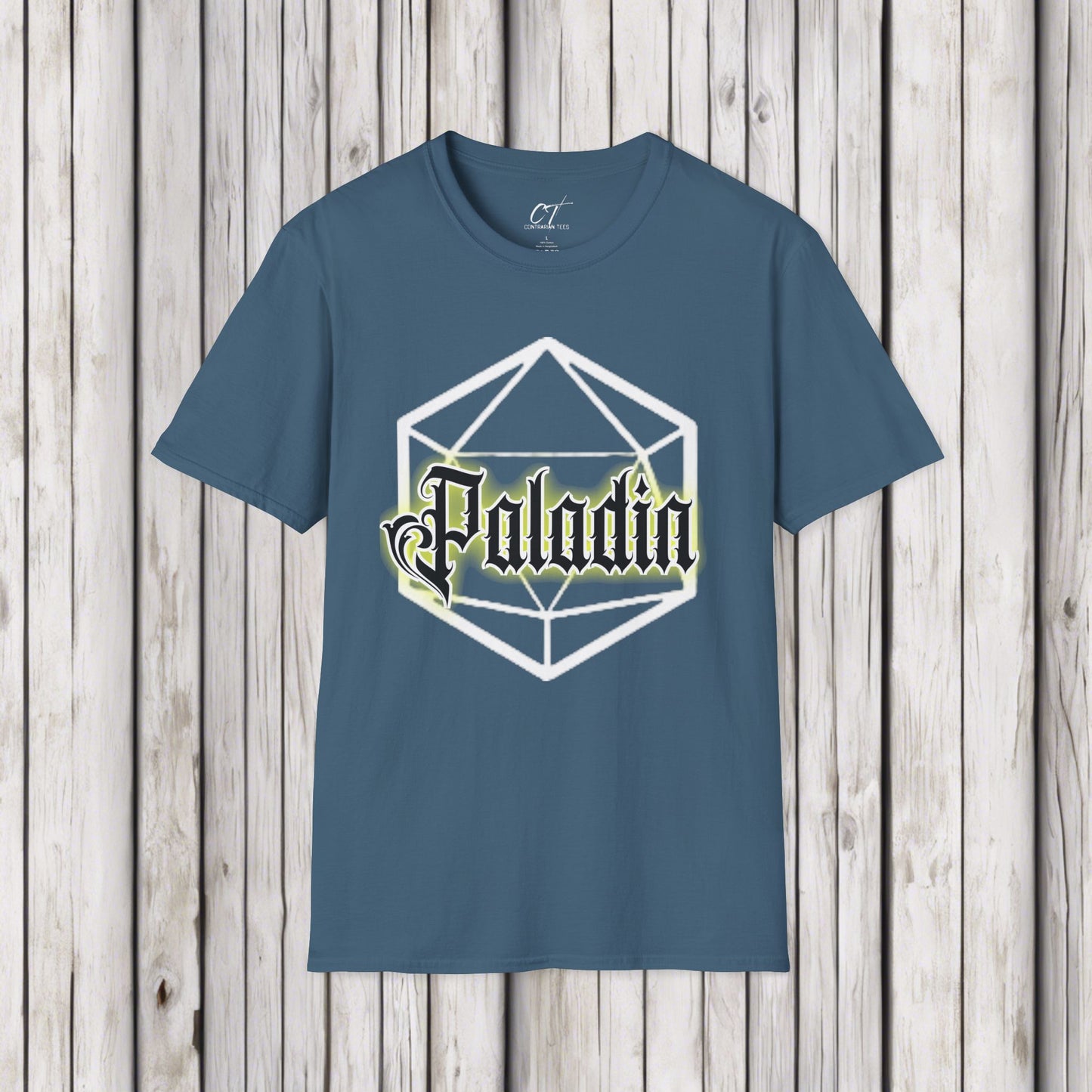 D&D Class Shirt, Paladin, Dungeons and Dragons T-Shirt, RPG Gamer Gift, Geeky DnD Shirt, Gifts for Geeks, Gamer Tee, Tabletop Gaming Apparel