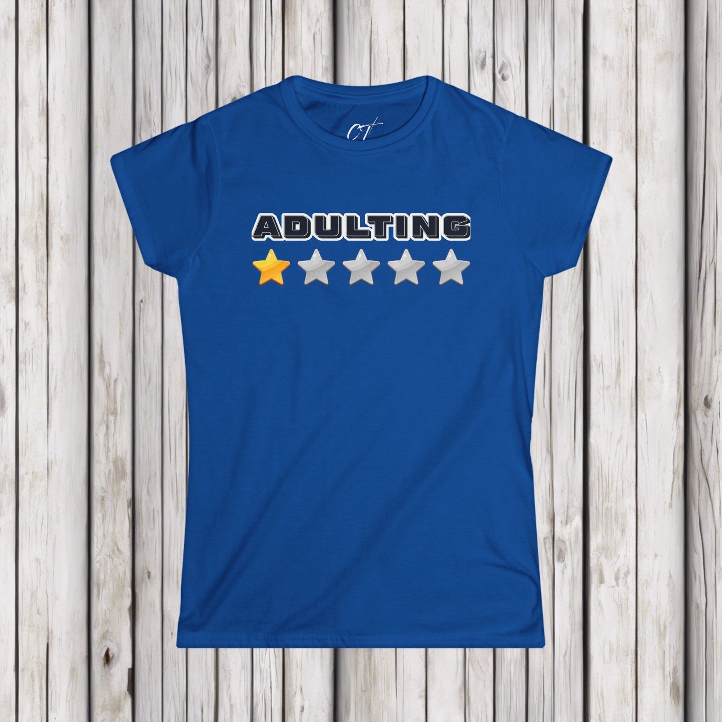 Adulting One Star Rating, Women's Tee, Mischievous Apparel, Sarcastic Shirt, Smartass Shirt, Funny shirt, Funny Gift, Humorous Shirt